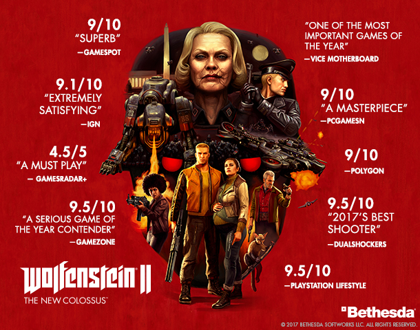 Veja os requisitos da versão PC de Wolfenstein II: The New Colossus