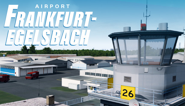 X-Plane 11 - Add-on: Aerosoft - Airport Frankfurt-Egelsbach Steam capsule image