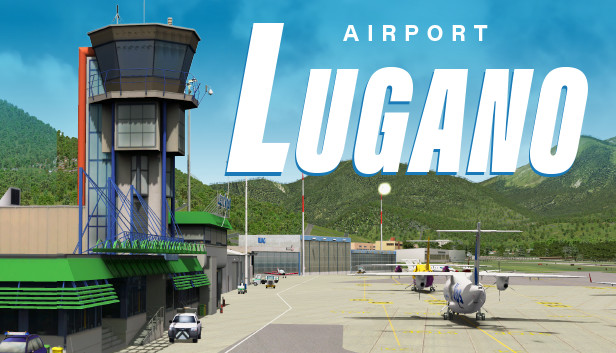 X-Plane 11 - Add-on: Aerosoft - Airport Lugano Steam capsule image
