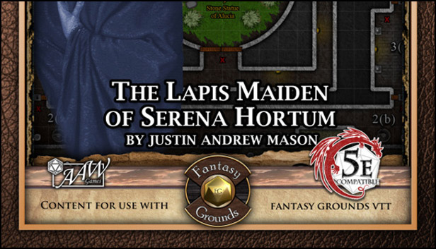Fantasy Grounds - Mini-Dungeon #024: The Lapis Maiden of Serena Hortum (5E) Steam capsule image