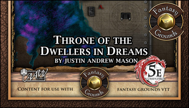 Fantasy Grounds - Mini-Dungeon #028: Throne of the Dwellers in Dreams (5E) Steam capsule image