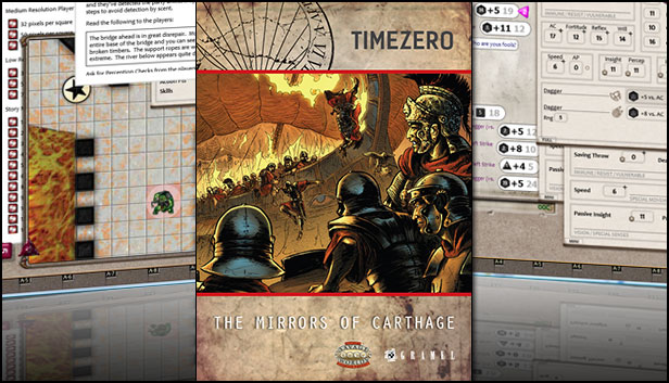 Fantasy Grounds - TIMEZERO: The Mirrors of Carthage (Savage Worlds) Steam capsule image