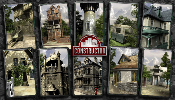 Constructor Building Pack 1 - World Tenant Buildings Steam capsule image