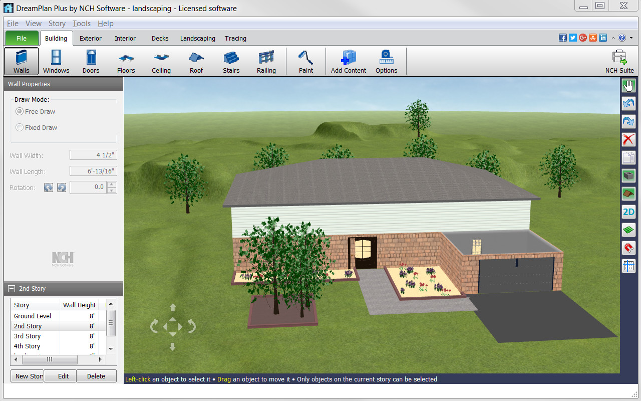 dreamplan home design software adding more furnature