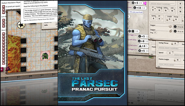 Fantasy Grounds - The Last Parsec: Pranac Pursuit (Savage Worlds) Steam capsule image