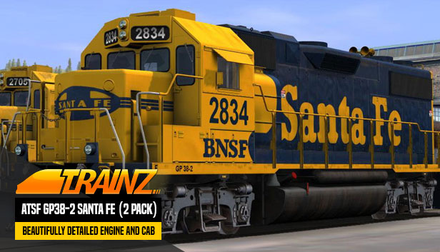 Trainz 2019 DLC: ATSF GP38-2 Santa FE (2 Pack) Steam capsule image