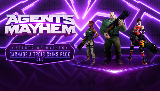 Agents of Mayhem - Carnage a Trois Skins Pack Steam capsule image