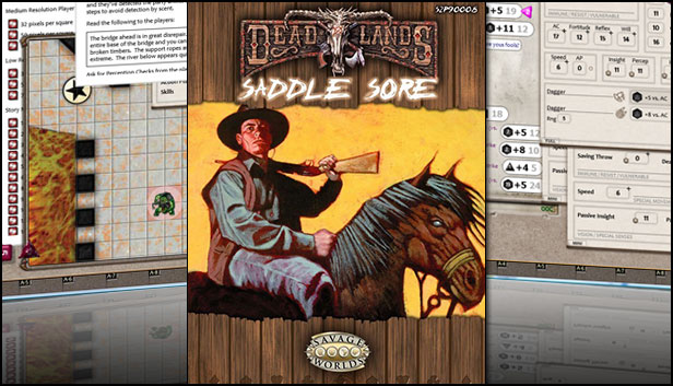 Fantasy Grounds - Deadlands Reloaded: Saddle Sore (Savage Worlds) Steam capsule image