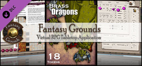 Fantasy Grounds - Brass Dragons (Token Pack)