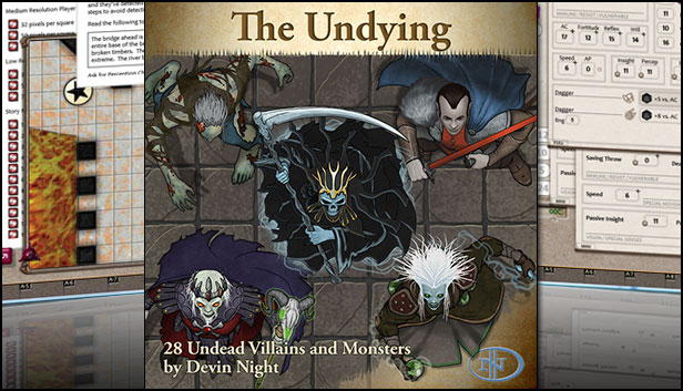 Fantasy Grounds - The Undying (Token Pack) Steam capsule image