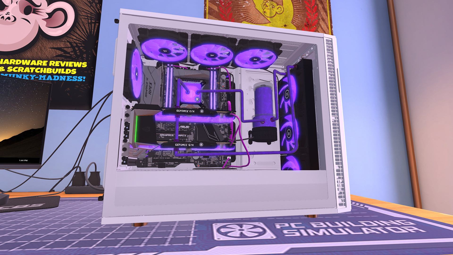Download PC Building Simulator Razer Workshop para pc via torrent