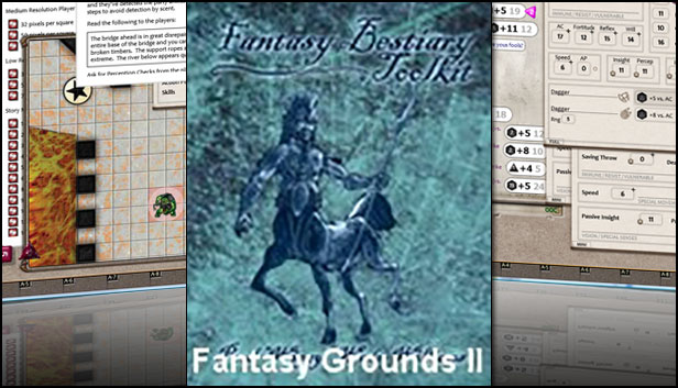 Fantasy Grounds - Fantasy Bestiary Toolkit (Savage Worlds) Steam capsule image