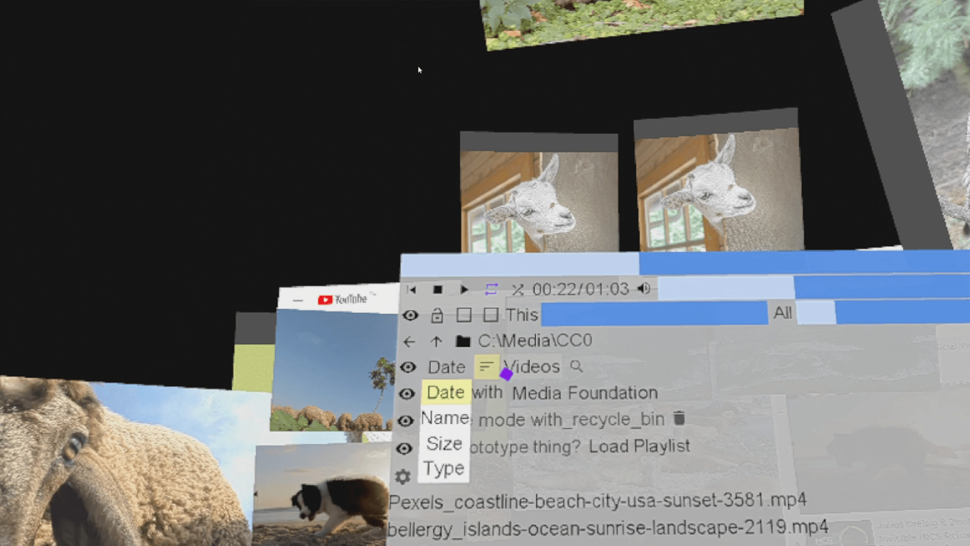 1 multi screen media player gallery video wall photo slideshow wizard