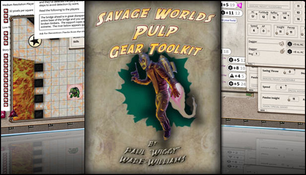 Fantasy Grounds - Pulp Gear Toolkit (Savage Worlds) Steam capsule image