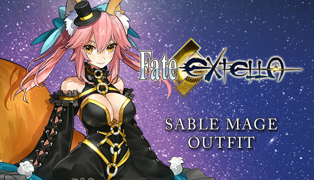 Fate/EXTELLA - Sable Mage Outfit Steam capsule image