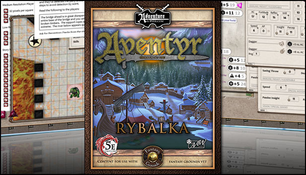 Fantasy Grounds - Rybalka (5E) Steam capsule image