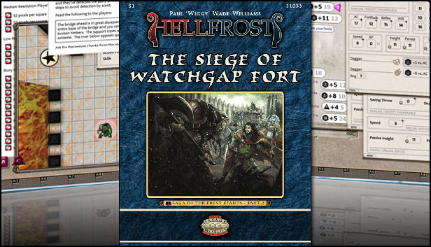 Fantasy Grounds - Hellfrost: Siege of Watch Gap Fort (Savage Worlds) Steam capsule image