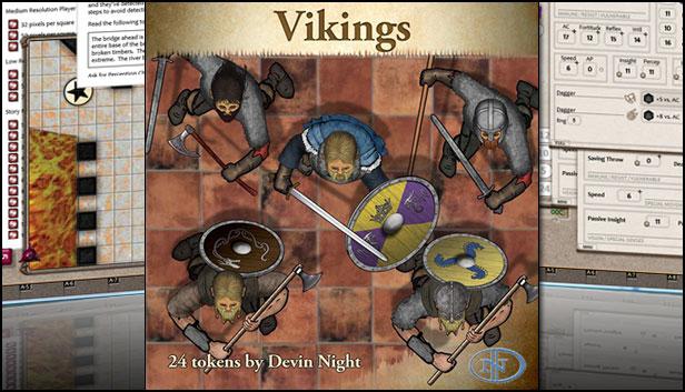 Fantasy Grounds - Vikings (Token Pack) Steam capsule image