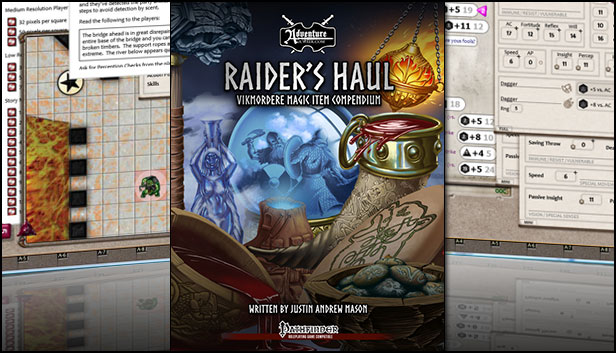 Fantasy Grounds - Into the Wintery Gale: Raider’s Haul (PFRPG) Steam capsule image
