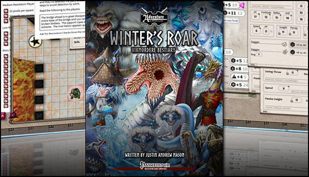 Fantasy Grounds - Winter’s Roar: Vikmordere Bestiary (PFRPG) Steam capsule image