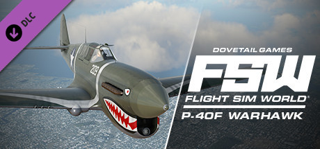 Flight Sim World: Curtiss P-40F Warhawk Add-On