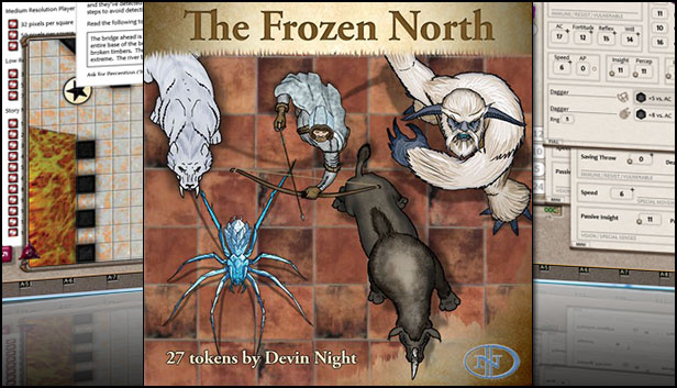 Fantasy Grounds - Frozen North (Token Pack) Steam capsule image