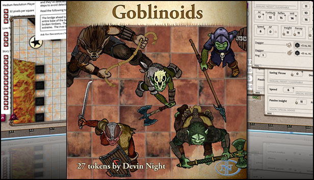 Fantasy Grounds - Goblins and Orcs (Token Pack) Steam capsule image