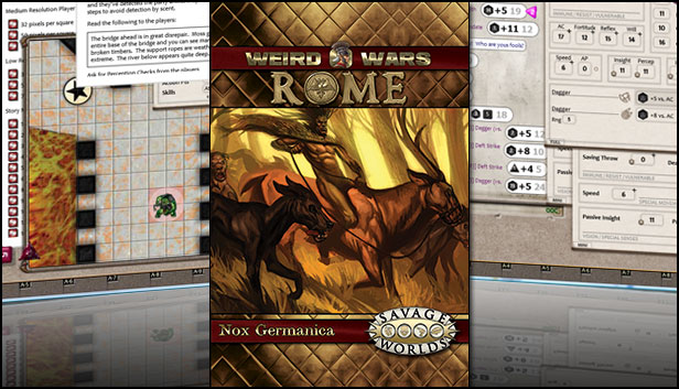 Fantasy Grounds - Weird Wars Rome: Nox Germanica (Savage Worlds) Steam capsule image