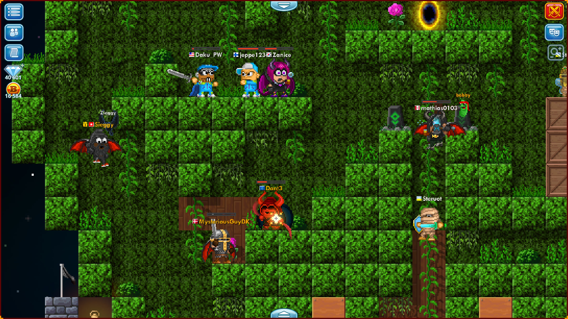 Pixel Worlds: MMO Sandbox su Steam