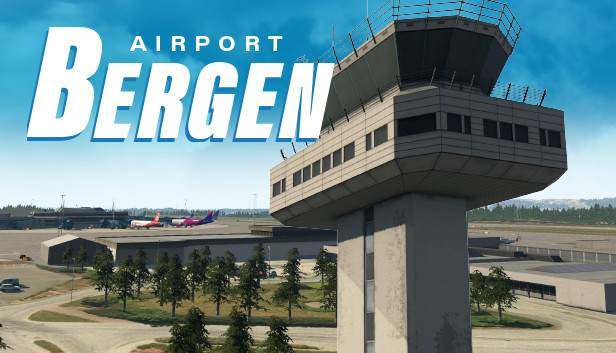 X-Plane 11 - Add-on: Aerosoft - Airport Bergen Steam capsule image