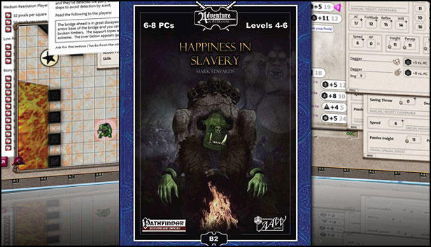 Fantasy Grounds - B02: Happiness in Slavery (PFRPG) Steam capsule image