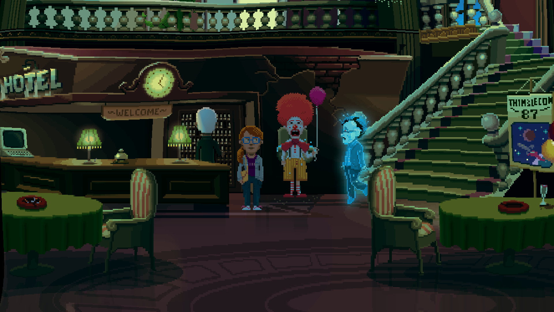 Thimbleweed Park Ransome *Unbeeped* on Steam