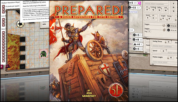 Fantasy Grounds - Prepared! One Shot Adventures (5E) Steam capsule image