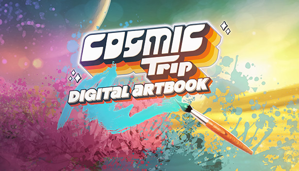 Cosmic Trip - Digital Art Book Steam capsule image