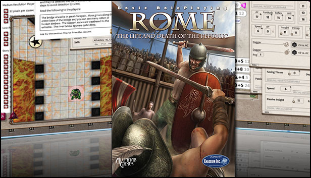 Fantasy Grounds - Rome (BRP) Steam capsule image