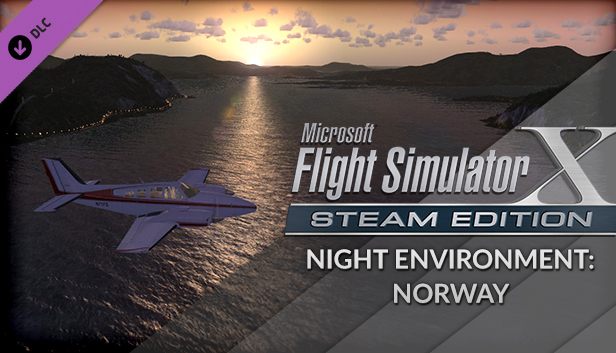 FSX Steam Edition - Night Environment: Norway Add-On Steam capsule image