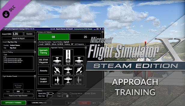 FSX Steam Edition: Approach Training Add-On Steam capsule image