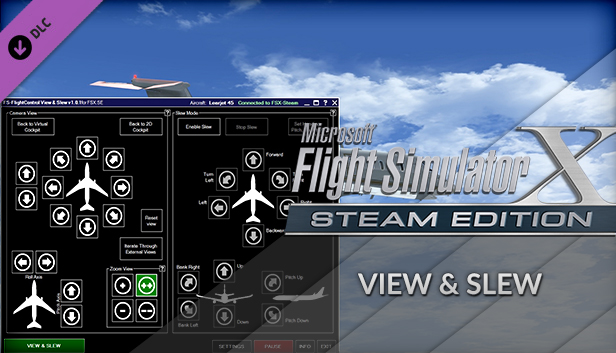 FSX Steam Edition: View & Slew Add-On Steam capsule image
