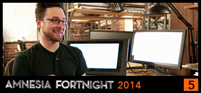 Amnesia Fortnight: AF 2014 - Day 4 concurrent players on Steam