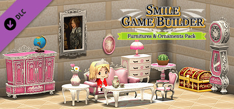 SMILE GAME BUILDER Furnitures & Ornaments Pack