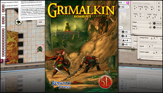 Fantasy Grounds - Grimalkin (5E) Steam capsule image