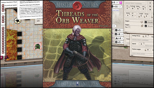 Fantasy Grounds - Threads of the Orb Weaver (5E) Steam capsule image