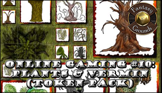 Fantasy Grounds - Online Gaming #10: Plants & Vermin (Token Pack) Steam capsule image