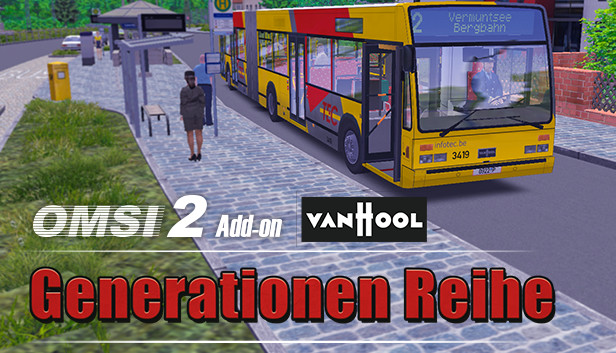 OMSI 2 Add-on VanHool Generationen Reihe Steam capsule image