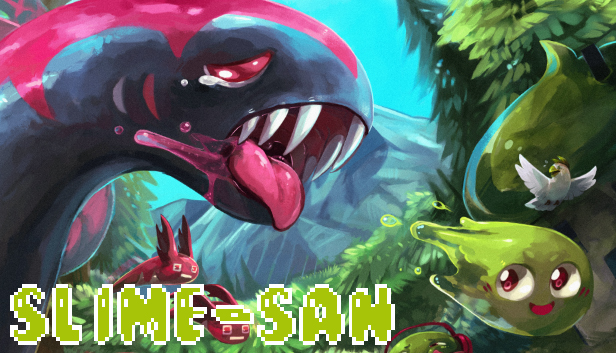 Slime-san Demo concurrent players on Steam