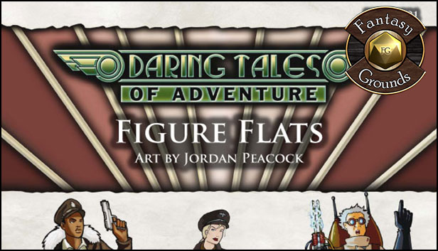 Fantasy Grounds - Daring Tales of Adventure Figure Flats (Token Pack) Steam capsule image