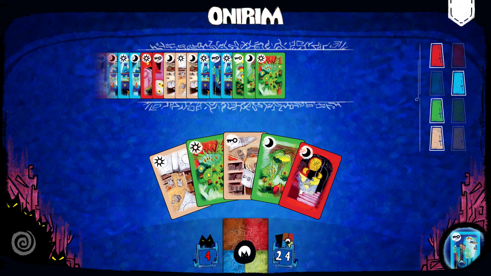 Onirim Card Game Includes 7 Expansions! 