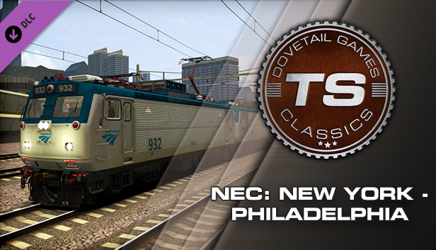 Train Simulator: Northeast Corridor: New York - Philadelphia Route Add-On Steam capsule image