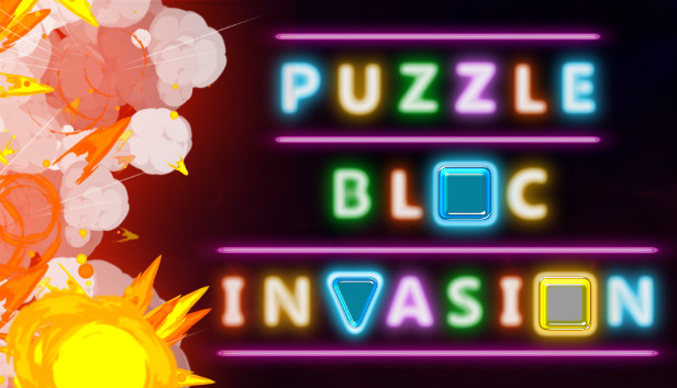 Puzzle Bloc Invasion Steam capsule image