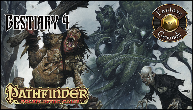 Fantasy Grounds - Pathfinder RPG - Bestiary 4 Pack (PFRPG) Steam capsule image